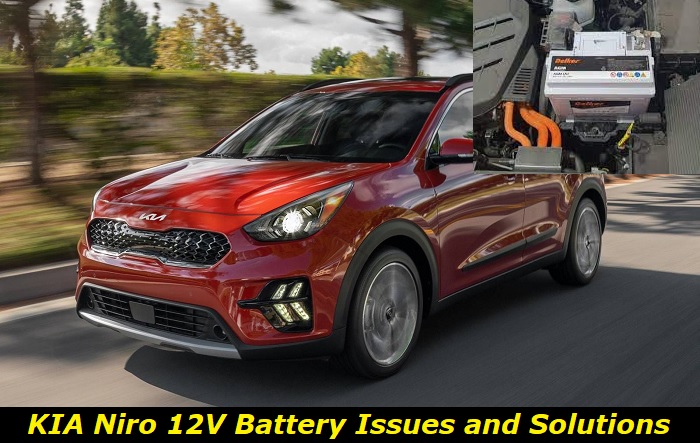 kia niro 12v battery problems solutions